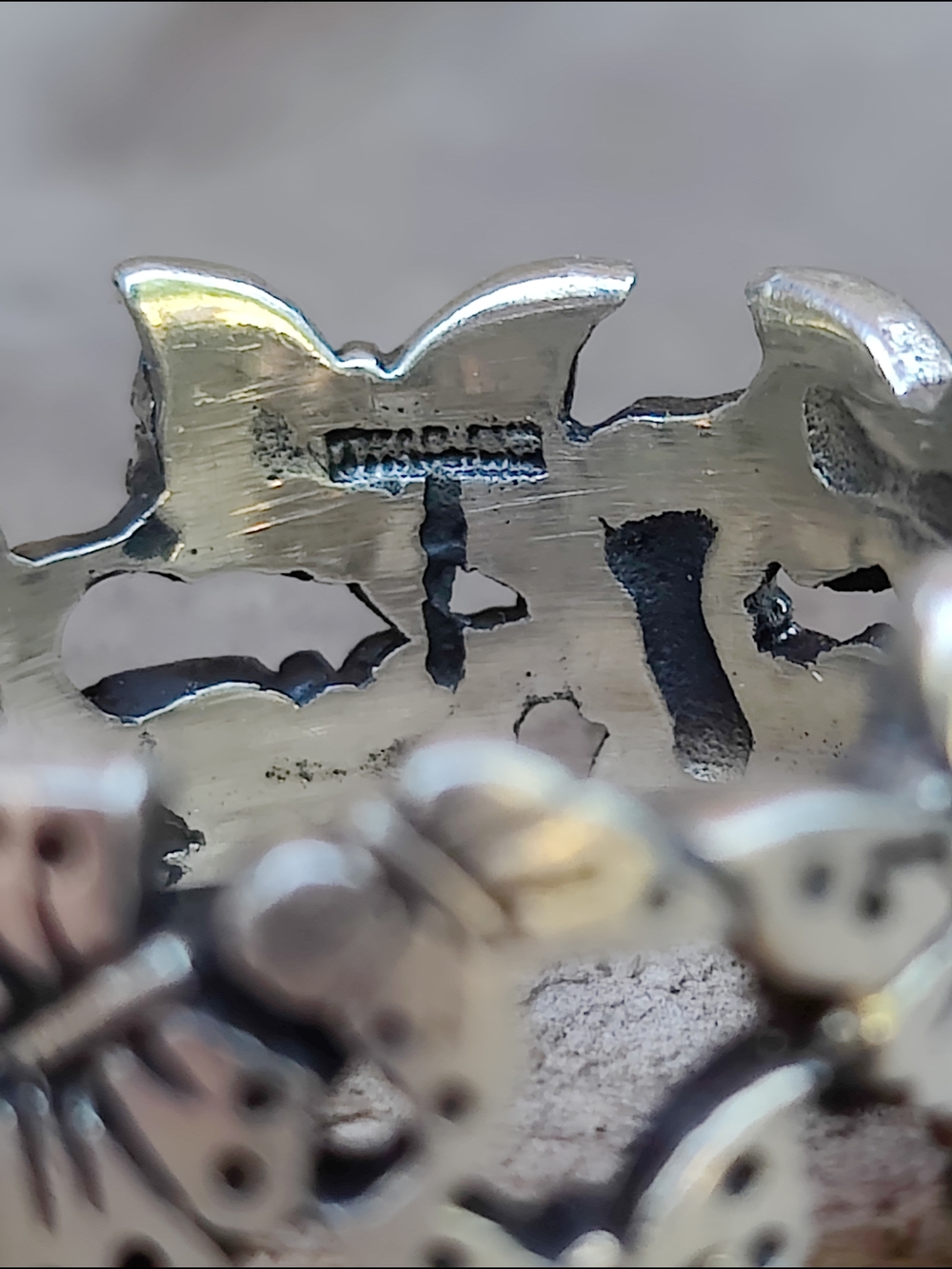 Sterling Silver Butterfly Stack Ring - Picture 2 of 5